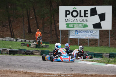 Marcel LIMOUSIN — 29/10/2023 : 4ème Trophée Rouveyran Pneus à Alès (photos Stéphane Agnus) 2023 — karting