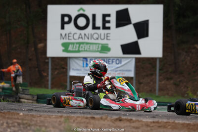 Ethan CHAIX — 29/10/2023 : 4ème Trophée Rouveyran Pneus à Alès (photos Stéphane Agnus) 2023 — karting