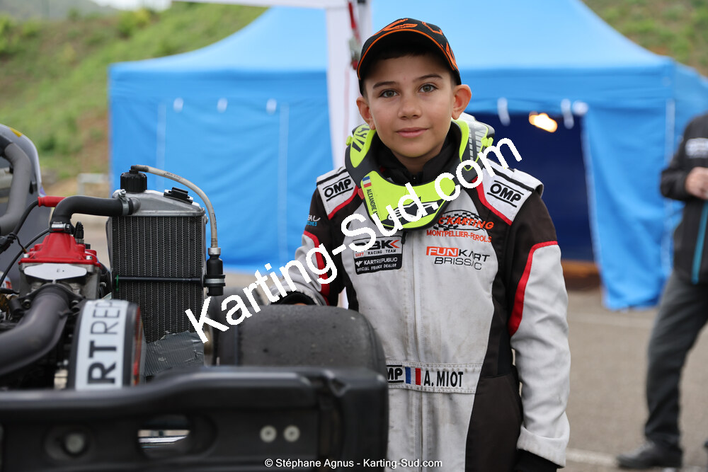 Alexandre MIOT — 29/10/2023 : 4ème Trophée Rouveyran Pneus à Alès (photos Stéphane Agnus) 2023 — karting