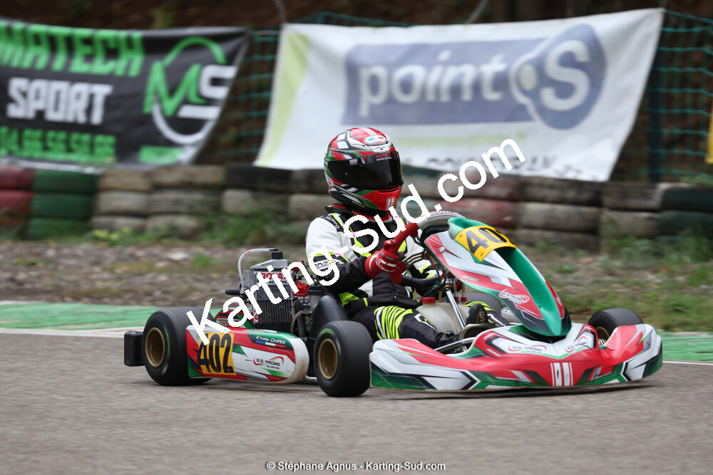 Ethan CHAIX — 29/10/2023 : 4ème Trophée Rouveyran Pneus à Alès (photos Stéphane Agnus) 2023 — karting