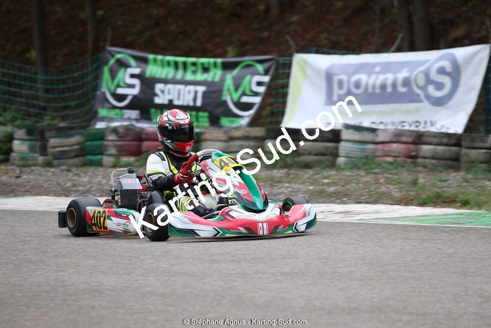 Ethan CHAIX — 29/10/2023 : 4ème Trophée Rouveyran Pneus à Alès (photos Stéphane Agnus) 2023 — karting