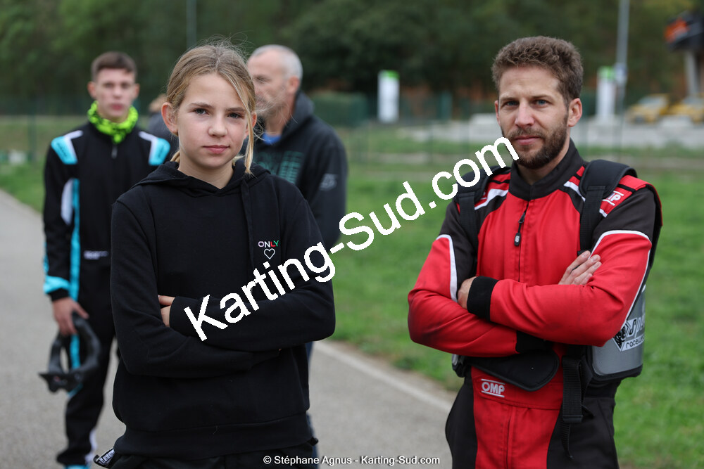 Cléa BOURACHOT — 29/10/2023 : 4ème Trophée Rouveyran Pneus à Alès (photos Stéphane Agnus) 2023 — karting