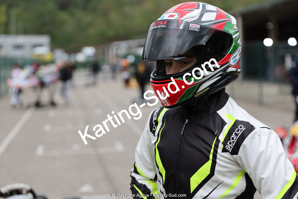 Ethan CHAIX — 29/10/2023 : 4ème Trophée Rouveyran Pneus à Alès (photos Stéphane Agnus) 2023 — karting