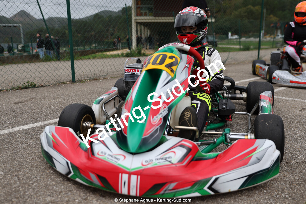 Ethan CHAIX — 29/10/2023 : 4ème Trophée Rouveyran Pneus à Alès (photos Stéphane Agnus) 2023 — karting