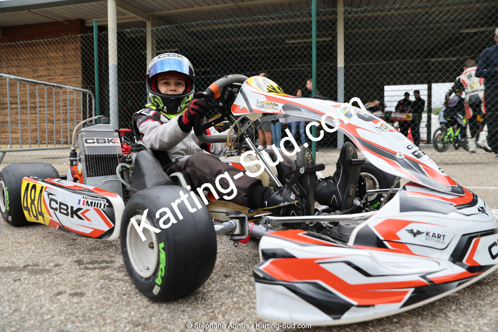 Alexandre MIOT — 29/10/2023 : 4ème Trophée Rouveyran Pneus à Alès (photos Stéphane Agnus) 2023 — karting
