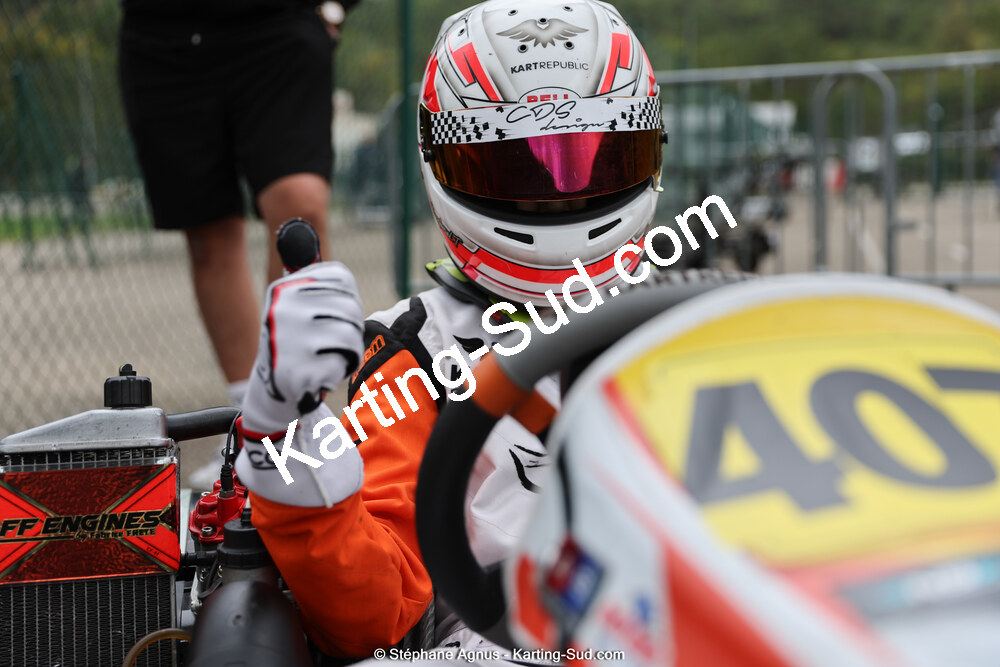 Tom BOUJAREL — 29/10/2023 : 4ème Trophée Rouveyran Pneus à Alès (photos Stéphane Agnus) 2023 — karting