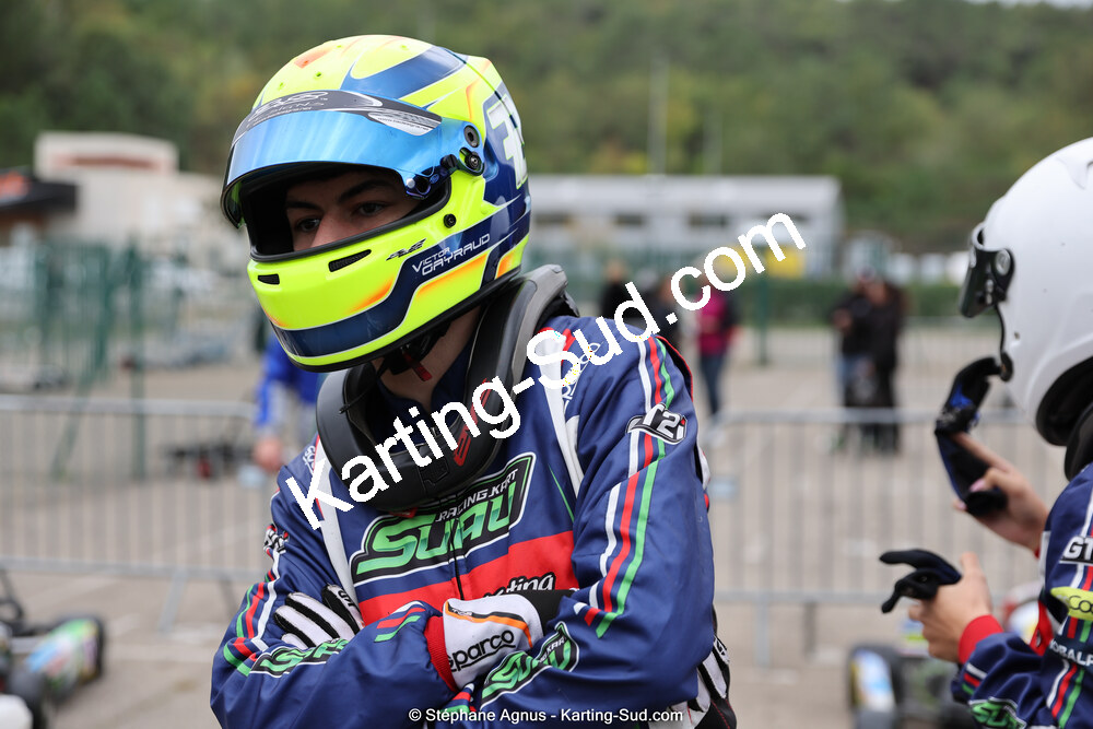 Victor GAYRAUD — 29/10/2023 : 4ème Trophée Rouveyran Pneus à Alès (photos Stéphane Agnus) 2023 — karting