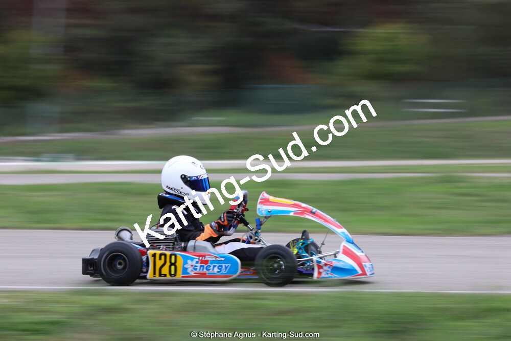 Marcel LIMOUSIN — 29/10/2023 : 4ème Trophée Rouveyran Pneus à Alès (photos Stéphane Agnus) 2023 — karting