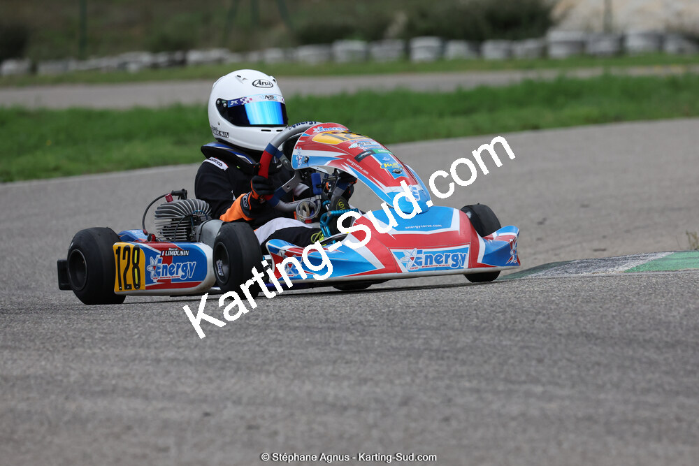 Marcel LIMOUSIN — 29/10/2023 : 4ème Trophée Rouveyran Pneus à Alès (photos Stéphane Agnus) 2023 — karting
