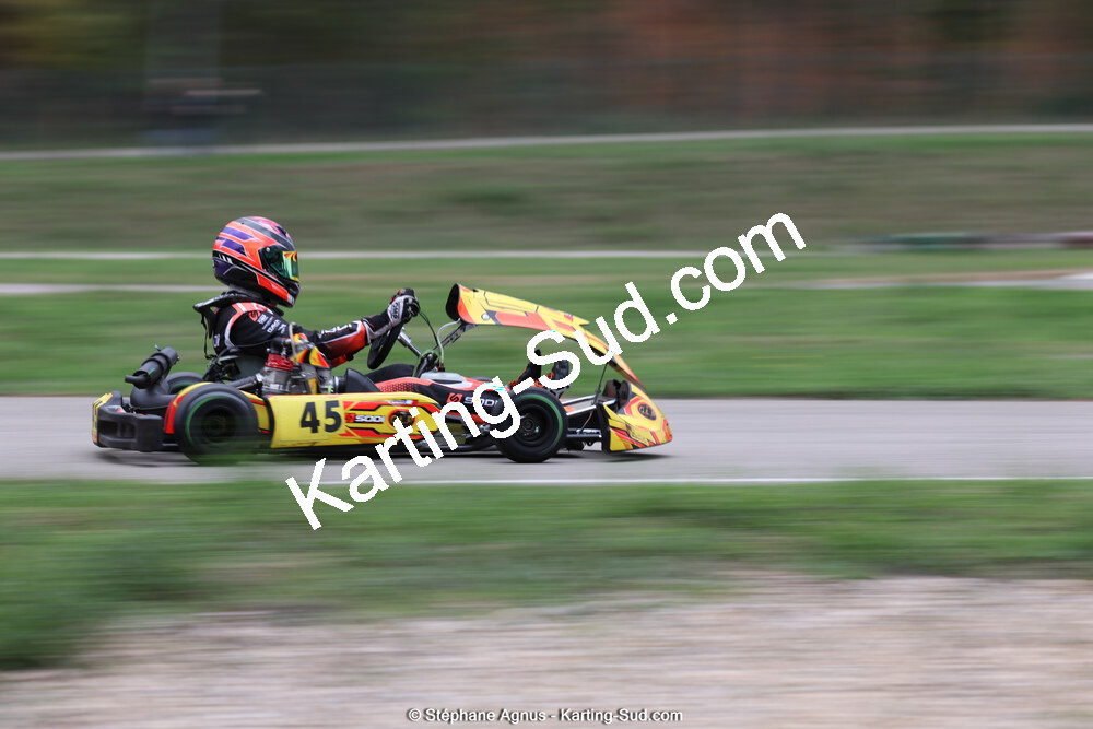 Tyméo CIAMA — 29/10/2023 : 4ème Trophée Rouveyran Pneus à Alès (photos Stéphane Agnus) 2023 — karting