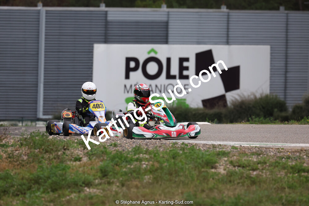 Ethan CHAIX — 29/10/2023 : 4ème Trophée Rouveyran Pneus à Alès (photos Stéphane Agnus) 2023 — karting