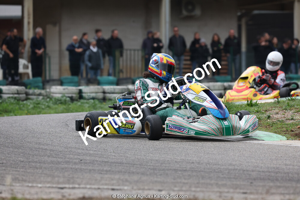 Andréa SUAU — 29/10/2023 : 4ème Trophée Rouveyran Pneus à Alès (photos Stéphane Agnus) 2023 — karting