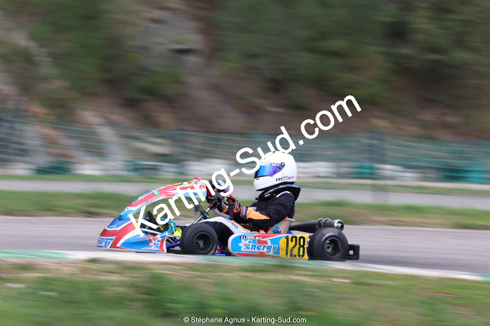 Marcel LIMOUSIN — 29/10/2023 : 4ème Trophée Rouveyran Pneus à Alès (photos Stéphane Agnus) 2023 — karting