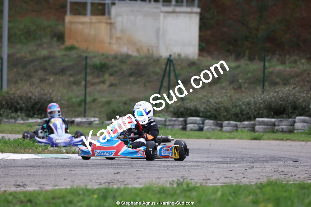 Marcel LIMOUSIN — 29/10/2023 : 4ème Trophée Rouveyran Pneus à Alès (photos Stéphane Agnus) 2023 — karting