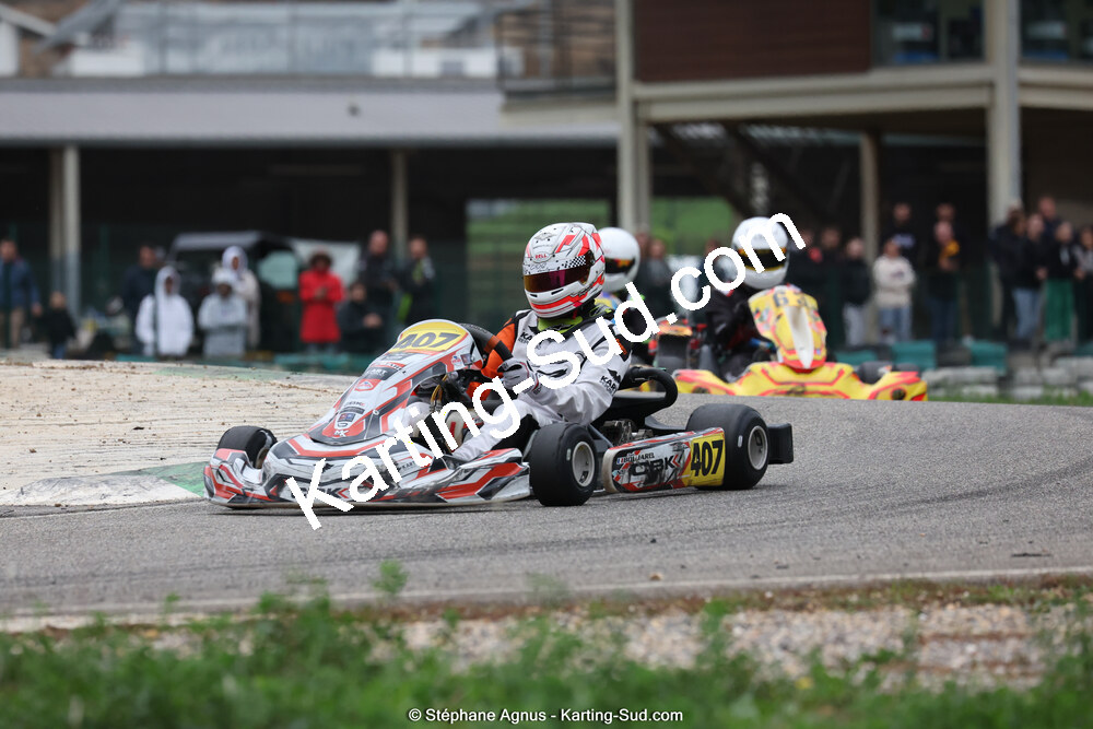 Tom BOUJAREL — 29/10/2023 : 4ème Trophée Rouveyran Pneus à Alès (photos Stéphane Agnus) 2023 — karting