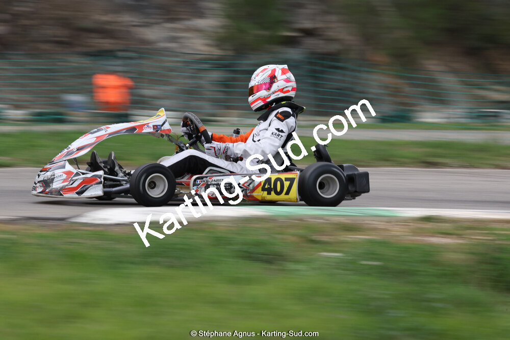 Tom BOUJAREL — 29/10/2023 : 4ème Trophée Rouveyran Pneus à Alès (photos Stéphane Agnus) 2023 — karting