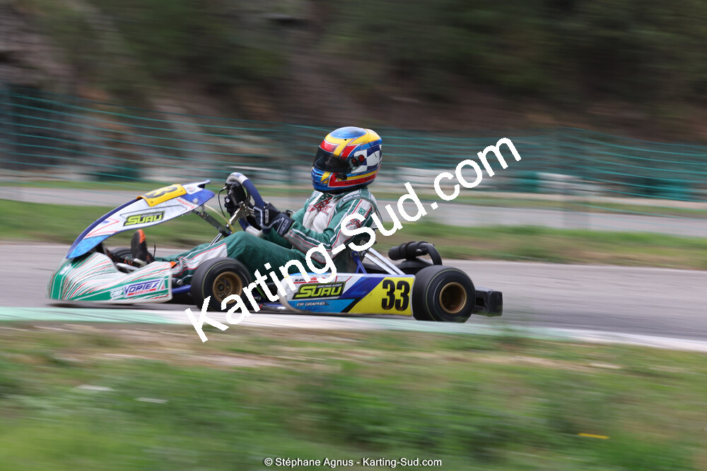 Andréa SUAU — 29/10/2023 : 4ème Trophée Rouveyran Pneus à Alès (photos Stéphane Agnus) 2023 — karting