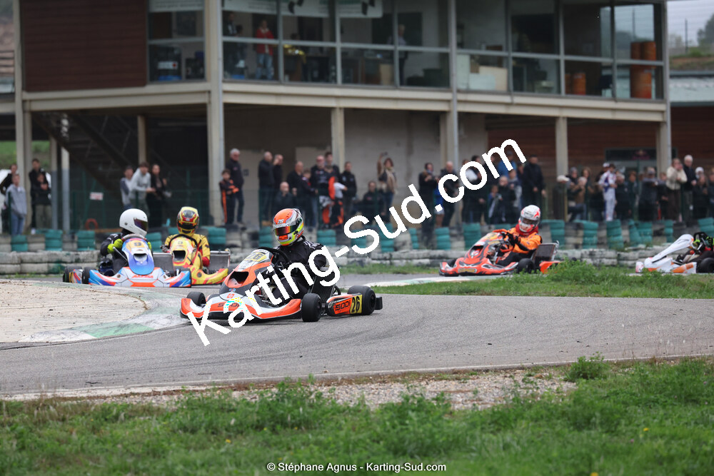 Kévin VACHET-VALAZ — 29/10/2023 : 4ème Trophée Rouveyran Pneus à Alès (photos Stéphane Agnus) 2023 — karting