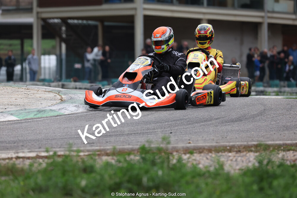 Kévin VACHET-VALAZ — 29/10/2023 : 4ème Trophée Rouveyran Pneus à Alès (photos Stéphane Agnus) 2023 — karting