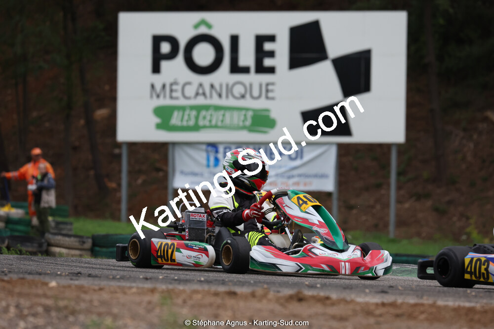Ethan CHAIX — 29/10/2023 : 4ème Trophée Rouveyran Pneus à Alès (photos Stéphane Agnus) 2023 — karting