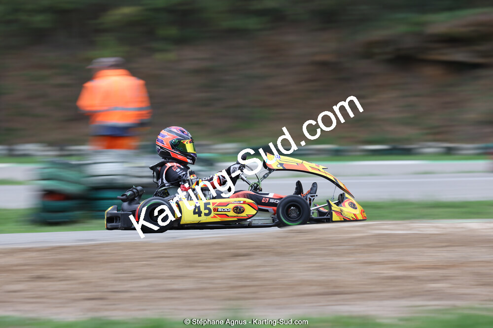 Tyméo CIAMA — 29/10/2023 : 4ème Trophée Rouveyran Pneus à Alès (photos Stéphane Agnus) 2023 — karting