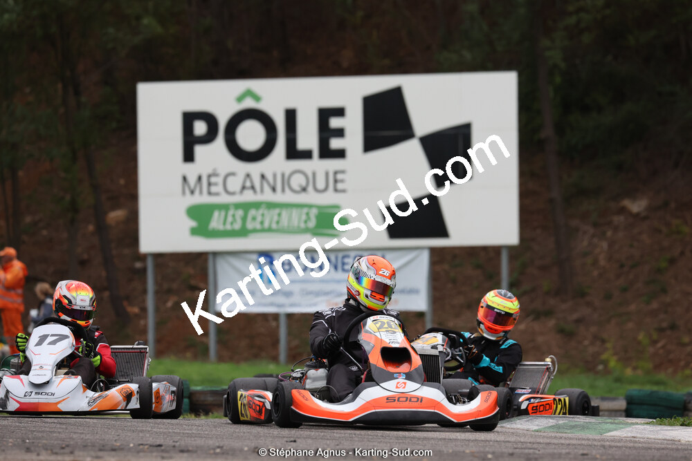 Kévin VACHET-VALAZ — 29/10/2023 : 4ème Trophée Rouveyran Pneus à Alès (photos Stéphane Agnus) 2023 — karting