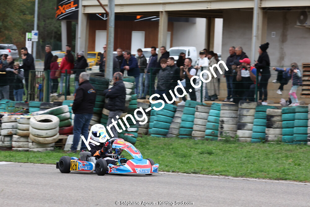 Marcel LIMOUSIN — 29/10/2023 : 4ème Trophée Rouveyran Pneus à Alès (photos Stéphane Agnus) 2023 — karting