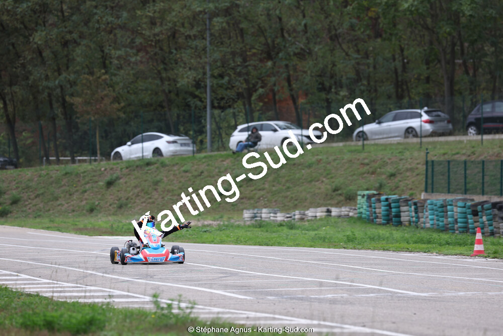 Marcel LIMOUSIN — 29/10/2023 : 4ème Trophée Rouveyran Pneus à Alès (photos Stéphane Agnus) 2023 — karting