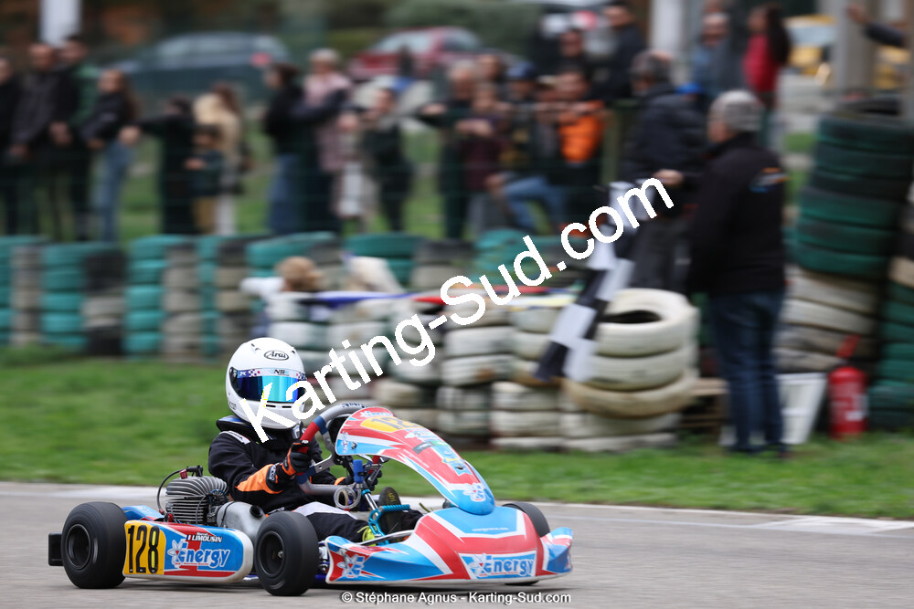 Marcel LIMOUSIN — 29/10/2023 : 4ème Trophée Rouveyran Pneus à Alès (photos Stéphane Agnus) 2023 — karting