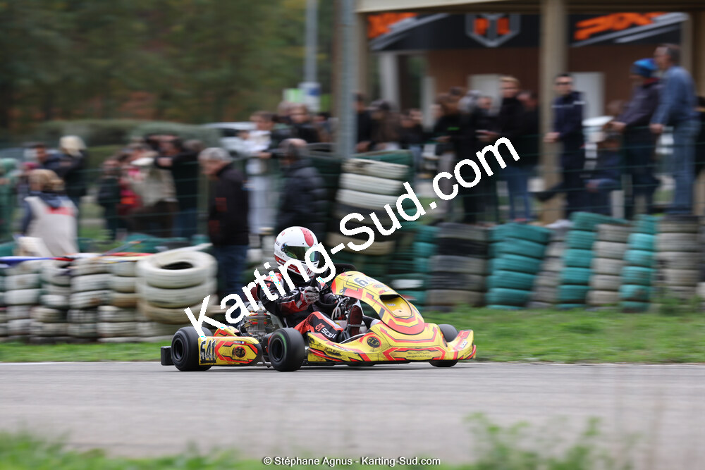 Louka MICHEL — 29/10/2023 : 4ème Trophée Rouveyran Pneus à Alès (photos Stéphane Agnus) 2023 — karting