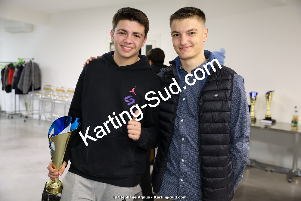 Sacha CATALA — 11/11/2023 : Remise des Prix de la Ligue de Karting Occitanie Méditerranée 2023 (photos Stéphane Agnus) 2023 — karting