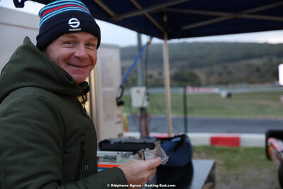 Ludovic SIMON — 12/11/2023 : Séranne Trophy 2023 au circuit Fun Kart Brissac (photos Stéphane Agnus) 2023 — karting