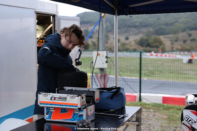 Gaspar SIMON — 12/11/2023 : Séranne Trophy 2023 au circuit Fun Kart Brissac (photos Stéphane Agnus) 2023 — karting