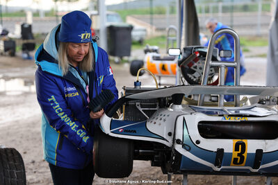 Patricia PETITJEAN — 12/11/2023 : Séranne Trophy 2023 au circuit Fun Kart Brissac (photos Stéphane Agnus) 2023 — karting