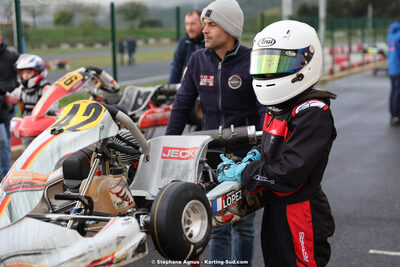 Fabien LOPEZ — 12/11/2023 : Séranne Trophy 2023 au circuit Fun Kart Brissac (photos Stéphane Agnus) 2023 — karting
