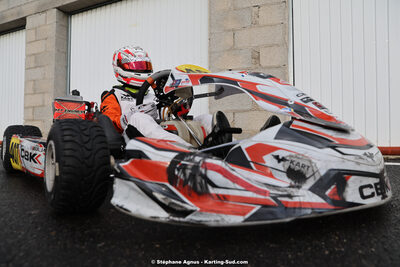 Tom BOUJAREL — 12/11/2023 : Séranne Trophy 2023 au circuit Fun Kart Brissac (photos Stéphane Agnus) 2023 — karting
