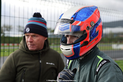 Ludovic SIMON — 12/11/2023 : Séranne Trophy 2023 au circuit Fun Kart Brissac (photos Stéphane Agnus) 2023 — karting