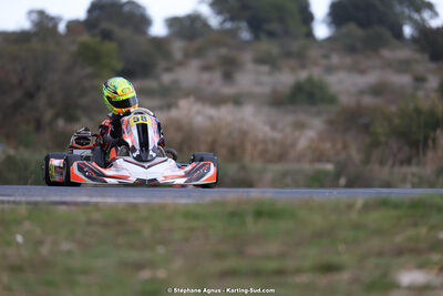Gabriel HUGON — 12/11/2023 : Séranne Trophy 2023 au circuit Fun Kart Brissac (photos Stéphane Agnus) 2023 — karting