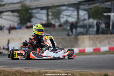 Gabriel HUGON — 12/11/2023 : Séranne Trophy 2023 au circuit Fun Kart Brissac (photos Stéphane Agnus) 2023 — karting