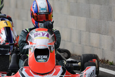 Gaspar SIMON — 12/11/2023 : Séranne Trophy 2023 au circuit Fun Kart Brissac (photos Stéphane Agnus) 2023 — karting