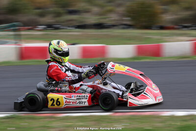 Quentin PAGES — 12/11/2023 : Séranne Trophy 2023 au circuit Fun Kart Brissac (photos Stéphane Agnus) 2023 — karting