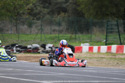 Gaspar SIMON — 12/11/2023 : Séranne Trophy 2023 au circuit Fun Kart Brissac (photos Stéphane Agnus) 2023 — karting