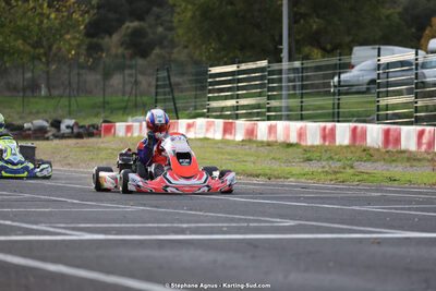Gaspar SIMON — 12/11/2023 : Séranne Trophy 2023 au circuit Fun Kart Brissac (photos Stéphane Agnus) 2023 — karting