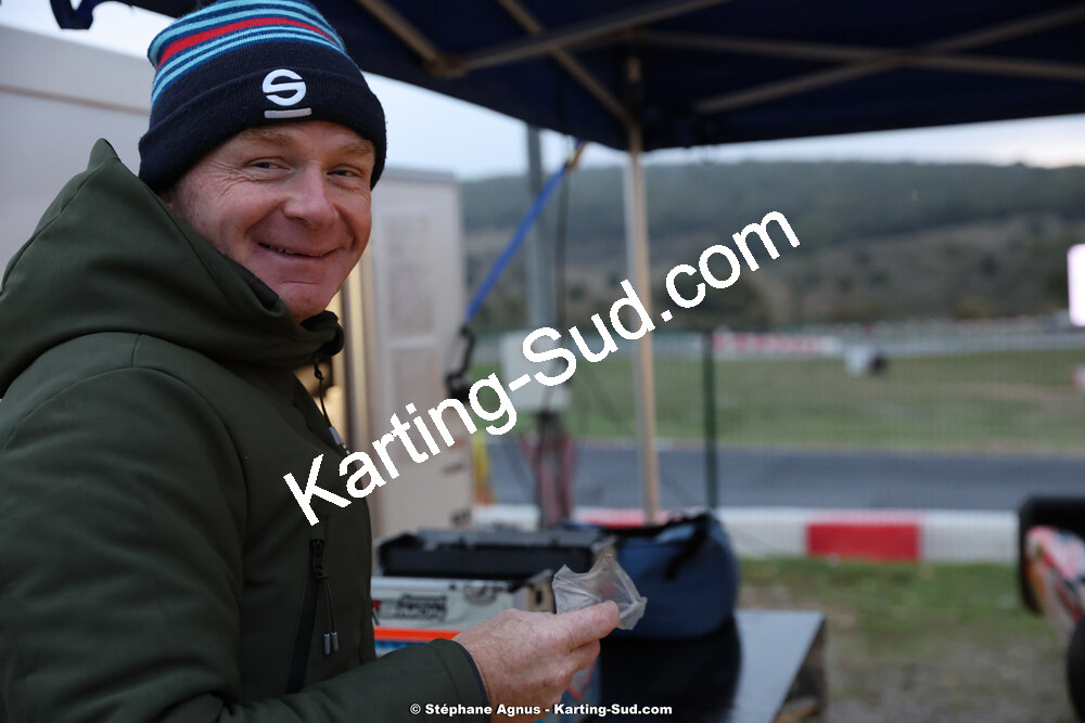 Ludovic SIMON — 12/11/2023 : Séranne Trophy 2023 au circuit Fun Kart Brissac (photos Stéphane Agnus) 2023 — karting