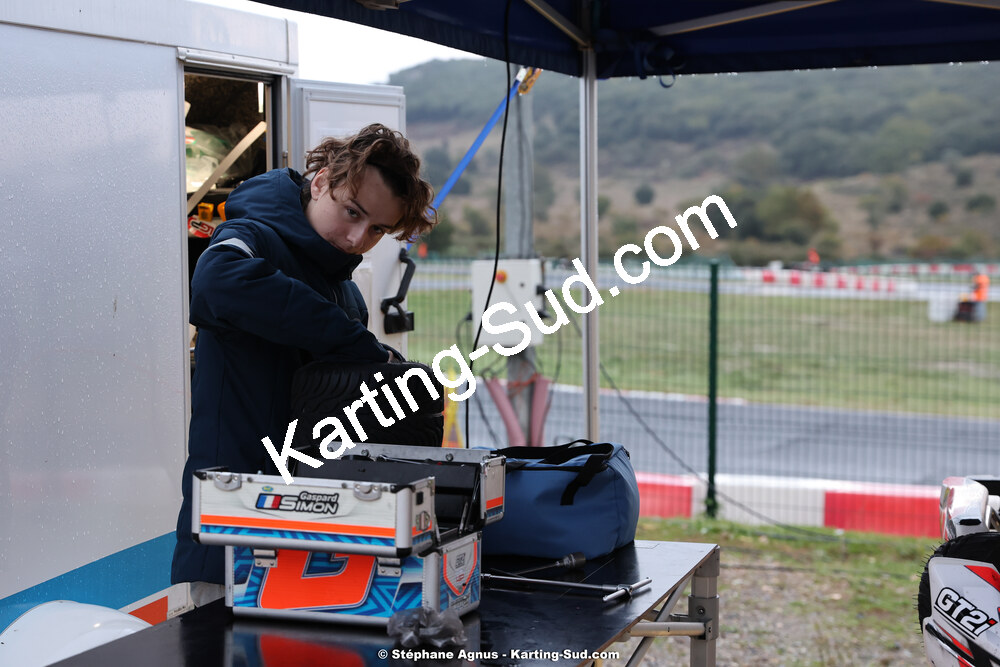 Gaspar SIMON — 12/11/2023 : Séranne Trophy 2023 au circuit Fun Kart Brissac (photos Stéphane Agnus) 2023 — karting
