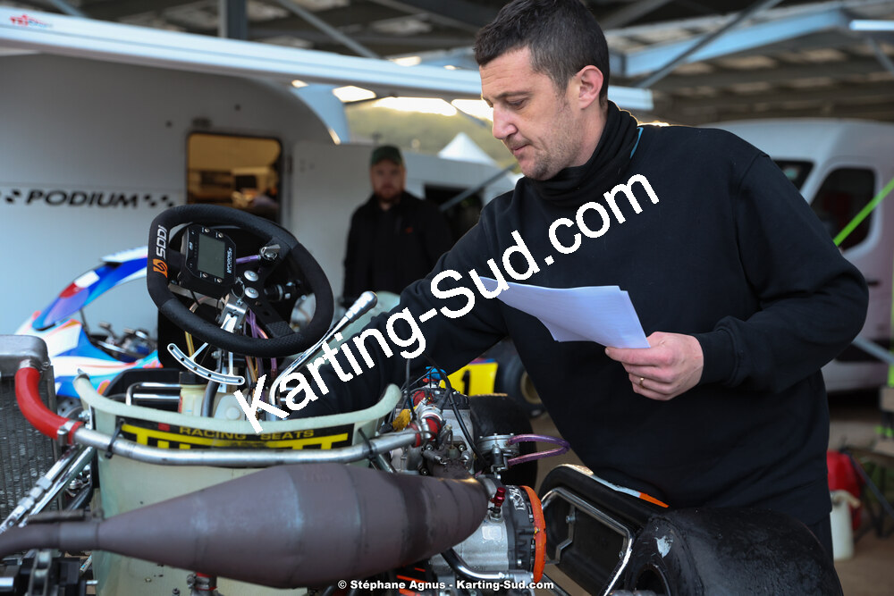 Kévin VACHET-VALAZ — 12/11/2023 : Séranne Trophy 2023 au circuit Fun Kart Brissac (photos Stéphane Agnus) 2023 — karting