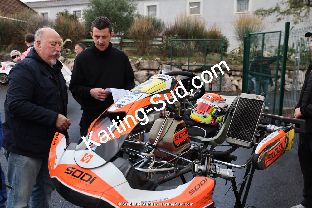 Kévin VACHET-VALAZ — 12/11/2023 : Séranne Trophy 2023 au circuit Fun Kart Brissac (photos Stéphane Agnus) 2023 — karting