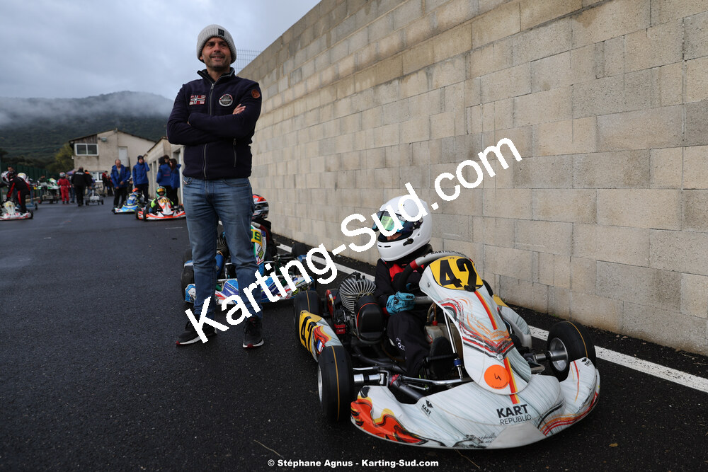 Fabien LOPEZ — 12/11/2023 : Séranne Trophy 2023 au circuit Fun Kart Brissac (photos Stéphane Agnus) 2023 — karting