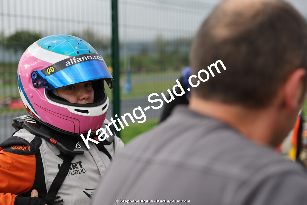 Charline CORDIER — 12/11/2023 : Séranne Trophy 2023 au circuit Fun Kart Brissac (photos Stéphane Agnus) 2023 — karting