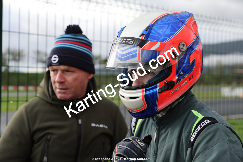 Ludovic SIMON — 12/11/2023 : Séranne Trophy 2023 au circuit Fun Kart Brissac (photos Stéphane Agnus) 2023 — karting